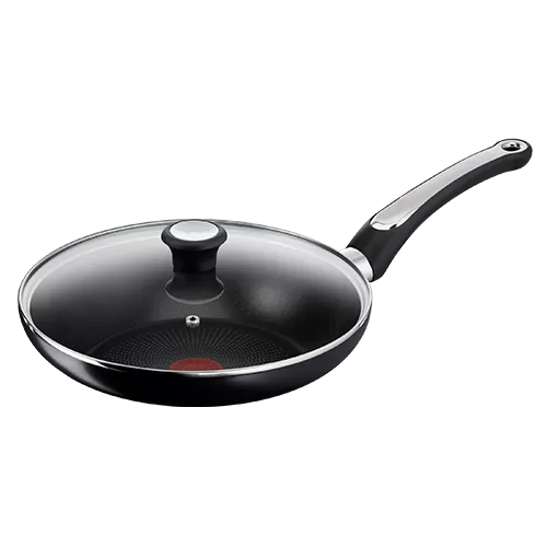 Cook & Savour Fry Pan  (24 cm + Glass Lid)