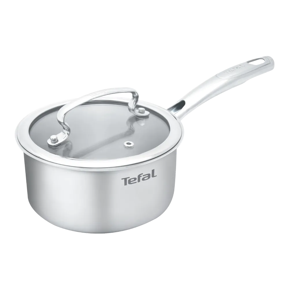 Intensium Tri-Ply Stainless Steel Saucepan 16 cm With Glass Lid