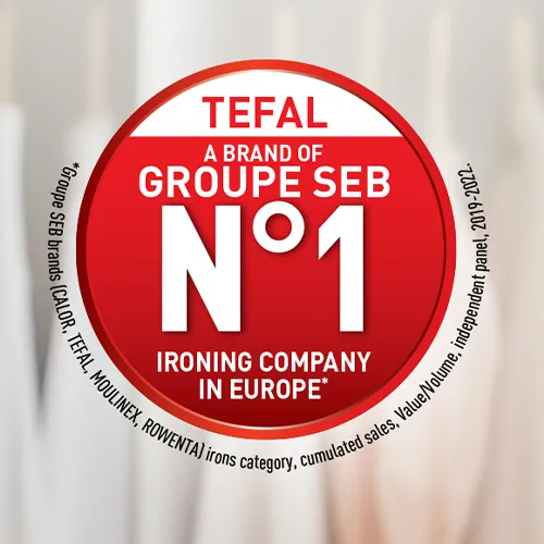 Trusted Tefal Quality Backed by Warranty