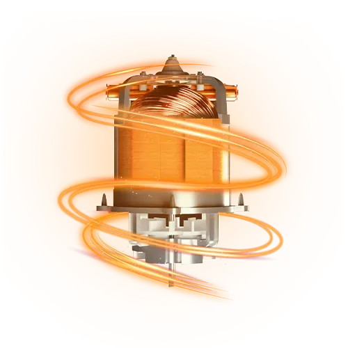 800W Heavy-Duty Motor with 20,000 RPM